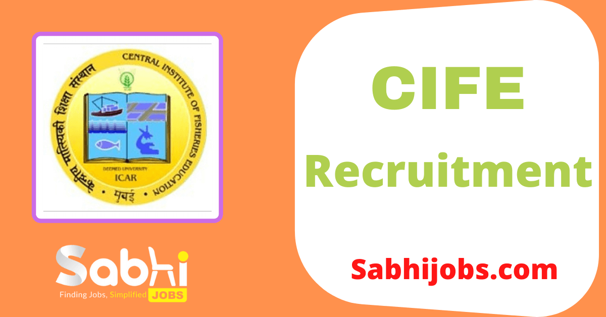 CIFE recruitment