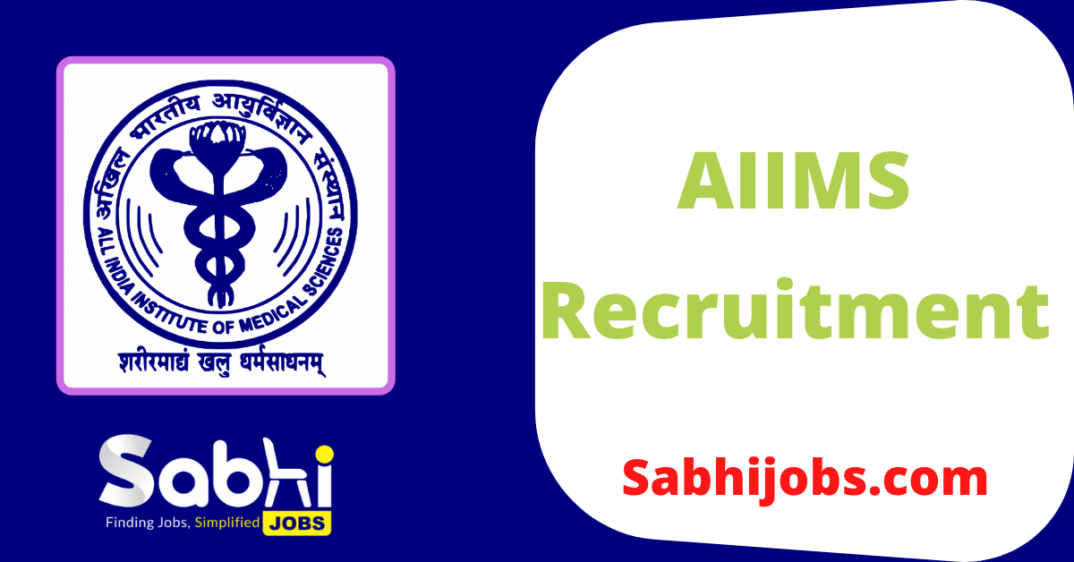 AIIMS recruitment