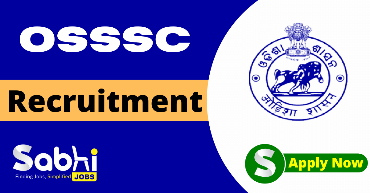 OSSSC recruitment
